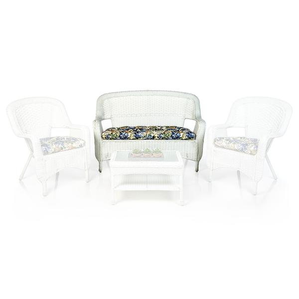 Belle Haven All-Weather Wicker Settee