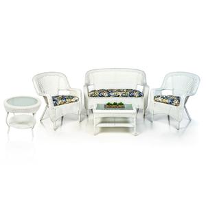 Belle Haven All-Weather Resin Wicker Seating Collection alternate view