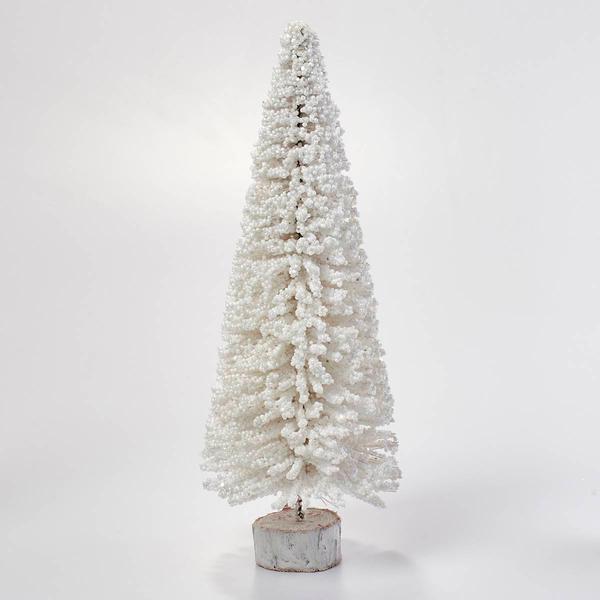 White 16in. Glitter Tree