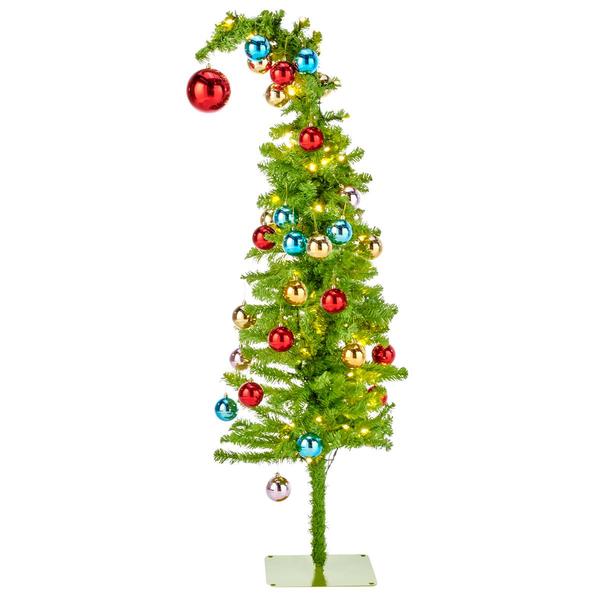 5ft. Pre-Lit Decorated Christmas Tree