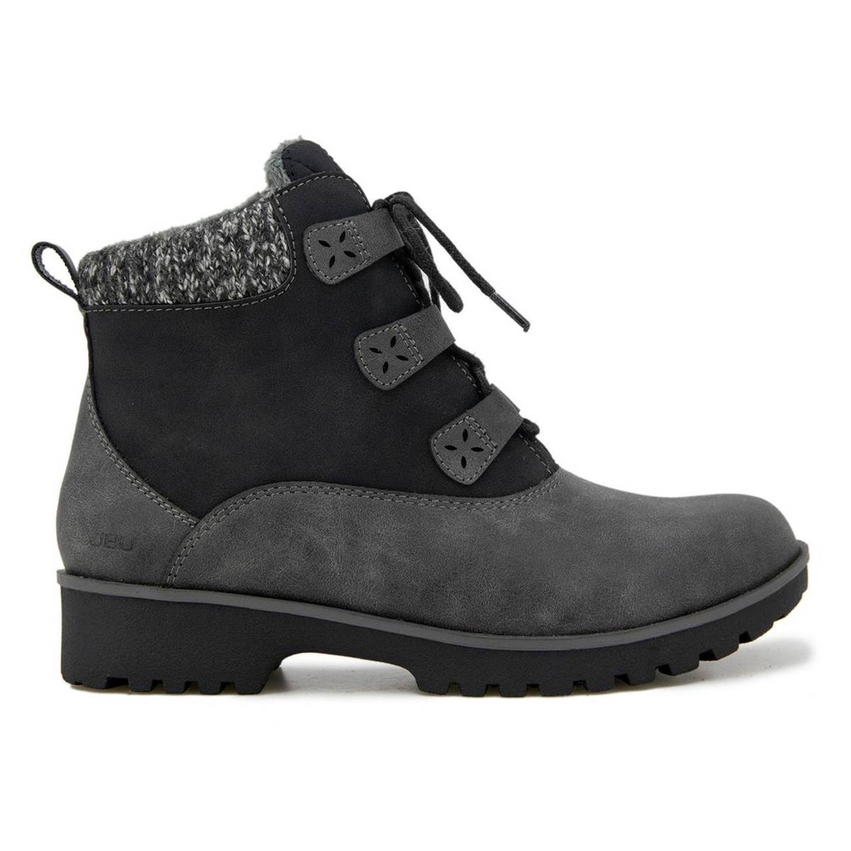 Womens JBU By Jambu Black Stone Ankle Boots