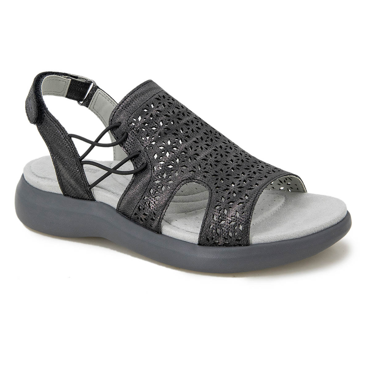 Womens JBU Francis Shimmer Slingback Sandals