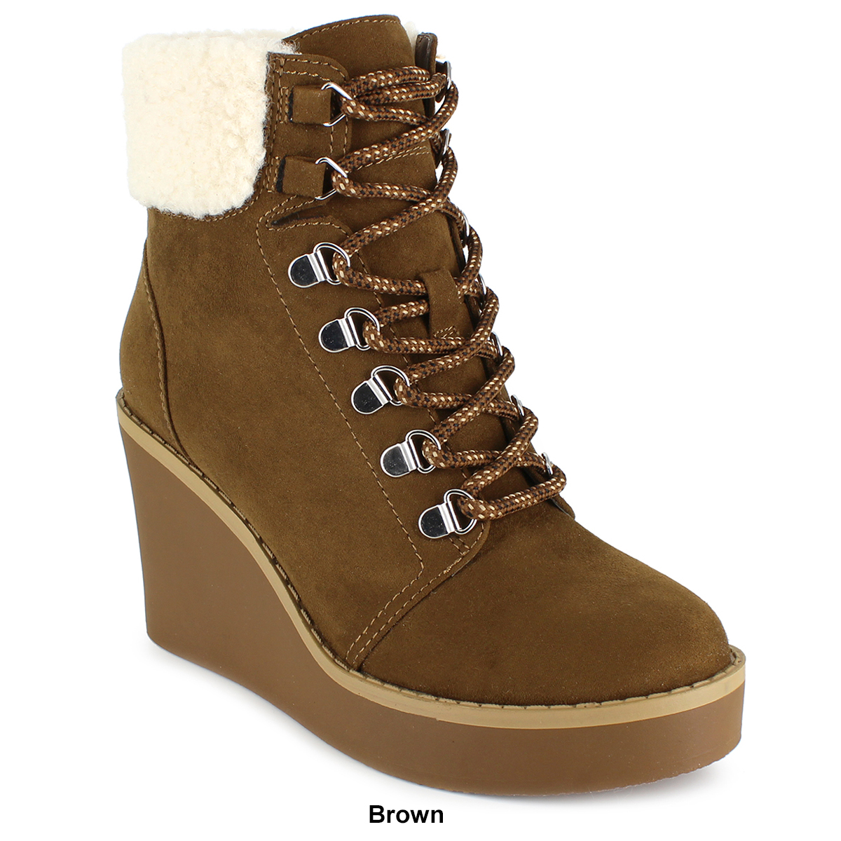 Womens Esprit Roxy Wedged Ankle Boots