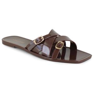 Womens Kensie Jellie Slide Sandals