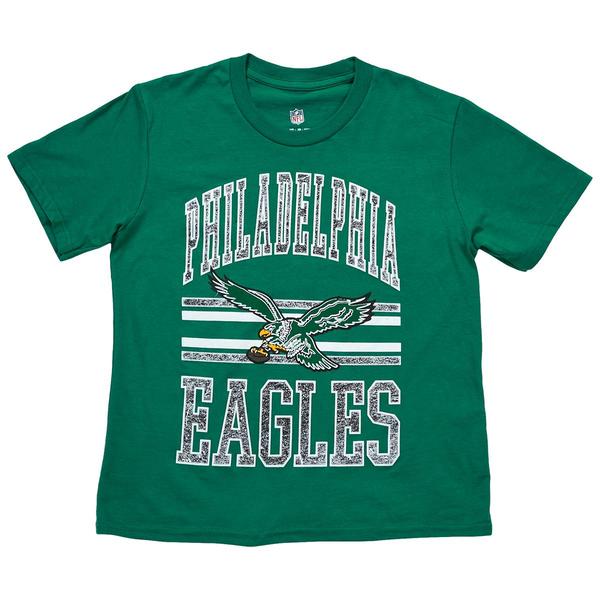 Boys (8-20) NFL Eagles Thrift Style Short Sleeve Tee
