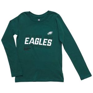 Boys (8-20) NFL Eagles Thrift Style Short Sleeve Tee