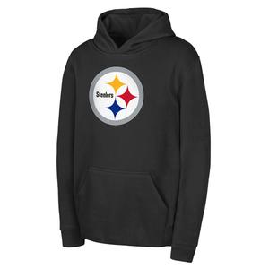 Boys (8-20) NFL Pittsburgh Steelers Primary Logo Fleece Hoodie