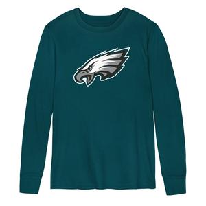 Toddler NFL Philadelphia Eagles Primary Logo Long Sleeve Tee