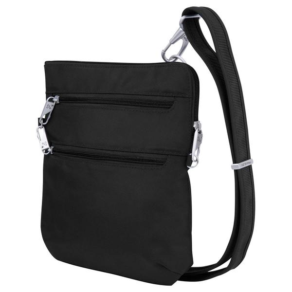 Travelon Anti-Theft Classic Slim Double Zip Crossbody