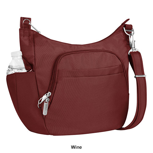 Travelon Anti-Theft Classic Crossbody Bucket Bag