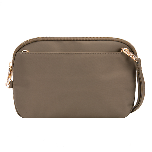 Travelon Tailored Convertible Crossbody Clutch Tote