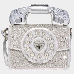 Betsey Johnson Million Stars Phone-Shaped Crossbody