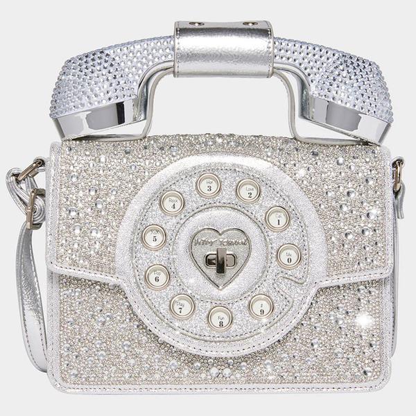 Betsey Johnson Million Stars Phone-Shaped Crossbody