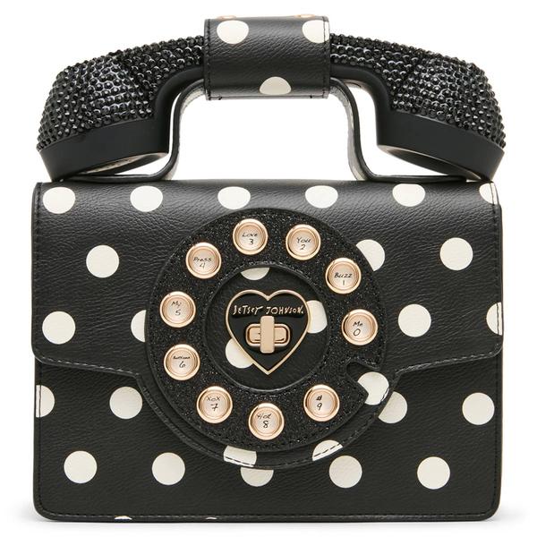 Womens Betsey Johnson Miss Connection Phone Bag Crossbody