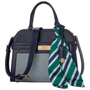 Anne Klein Canvas Medium Satchel