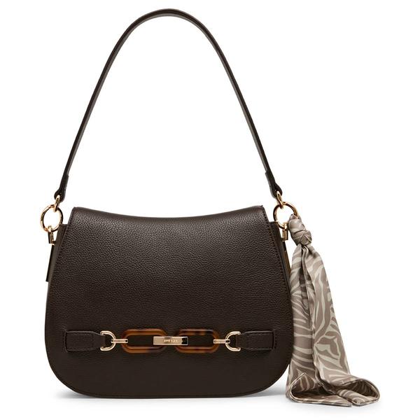 Anne Klein Flap Shoulder Bag with Scarf alternate view