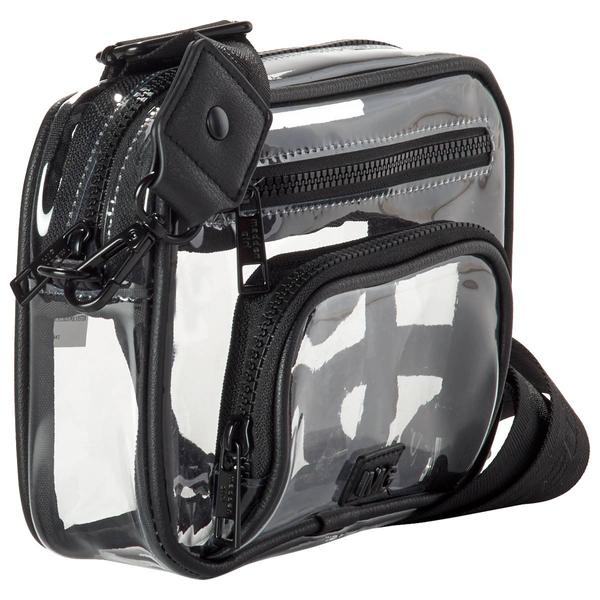 Madden Girl Clear Camera Crossbody w/ Zip Pouch alternate view
