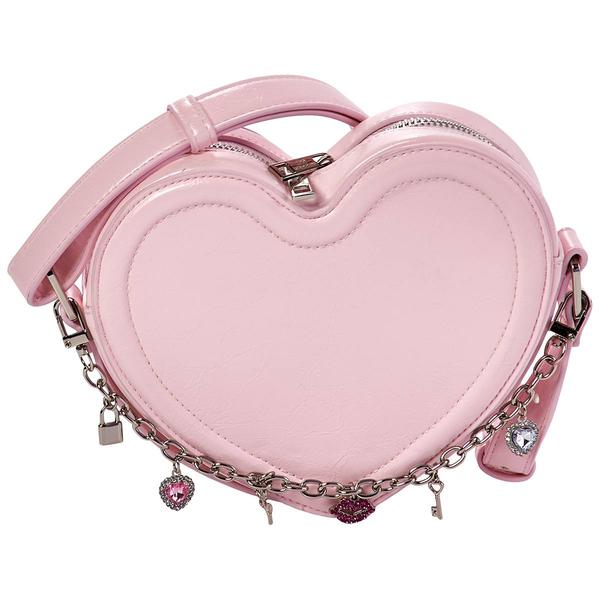 Madden Girl Crinkle Heart Crossbody alternate view