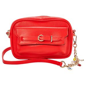 Madden Girl Textured Camera Crossbody