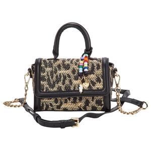 Madden Girl Straw Satchel