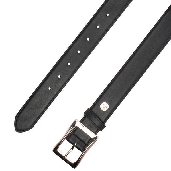 Plus Size Steve Madden Belt with Beveled Rectangle Buckle alternate view