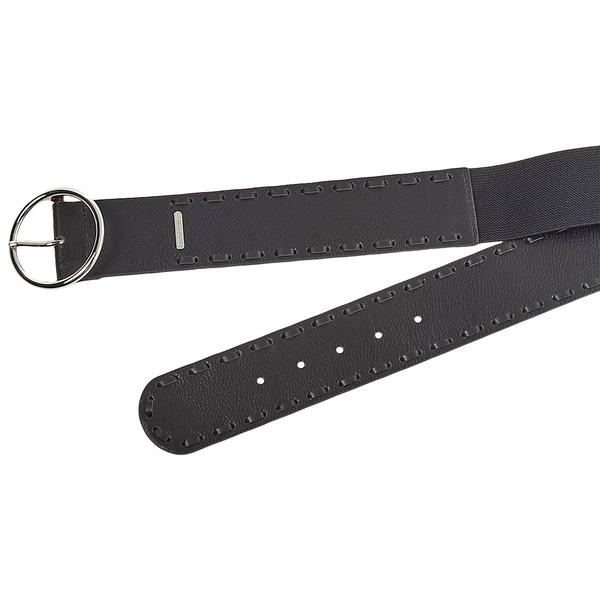 Womens Steve Madden Textured Stretch Belt