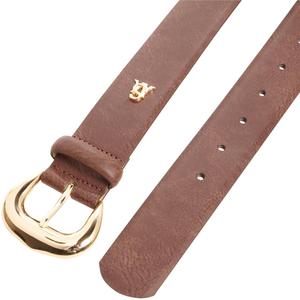 Womens Steve Madden Dome Chocolate Belt alternate view