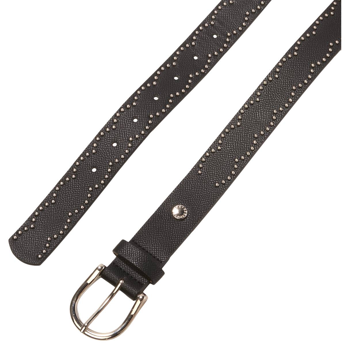 Womens Steve Madden Scallop Studded Belt