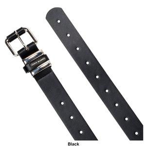 Womens Steve Madden Logo Plaque Belt alternate view