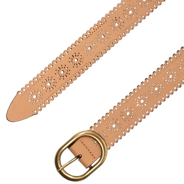 Womens Madden Girl Scallop Perforated Reversible Belt alternate view