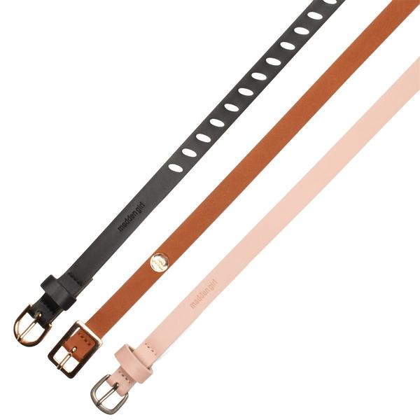 Womens Madden Girl 3-for-1 Belts