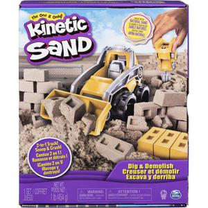 Spin Master(tm) Kinetic Sand Dig n' Demolish Playset