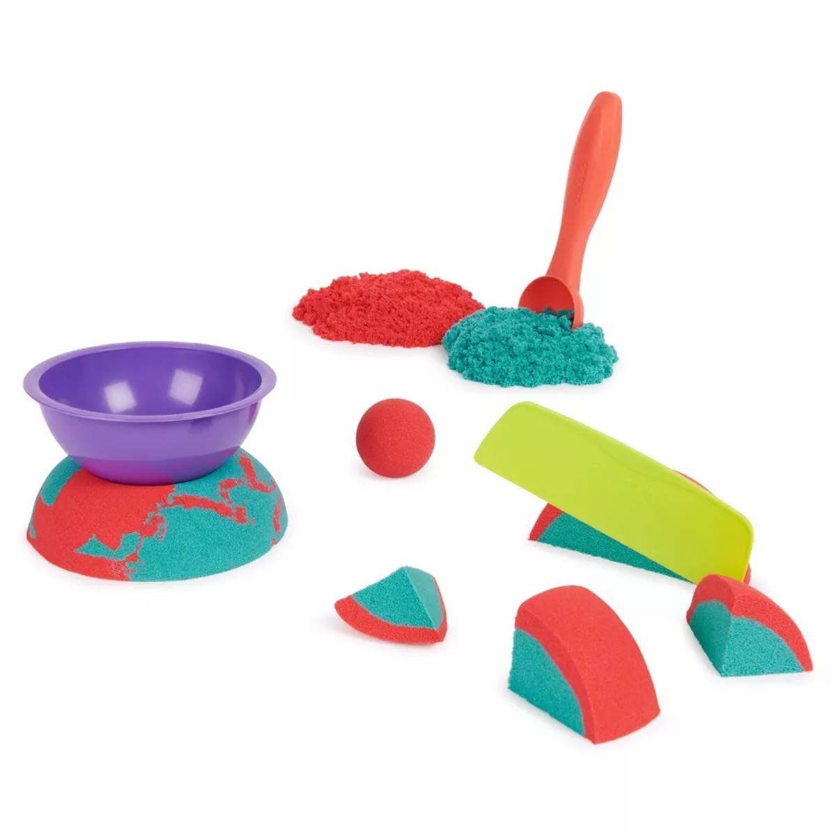 Kinetic Sand Mold N' Flow Playset