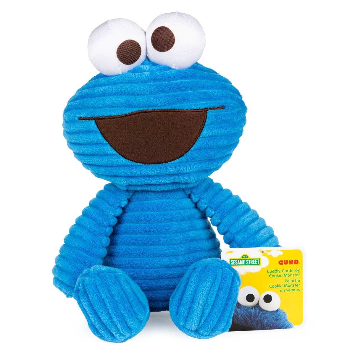 Sesame Street(R) Cuddly Corduroy Cookie Monster Plush