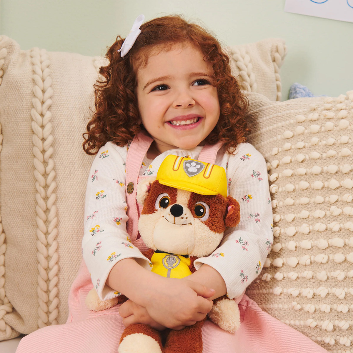 Paw Patrol 13in. Take-a-Long Rubble Plush