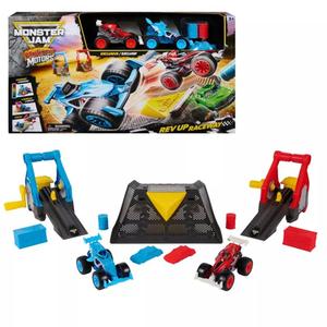 Spin Master(tm) Monster Motors Rev Up Raceway
