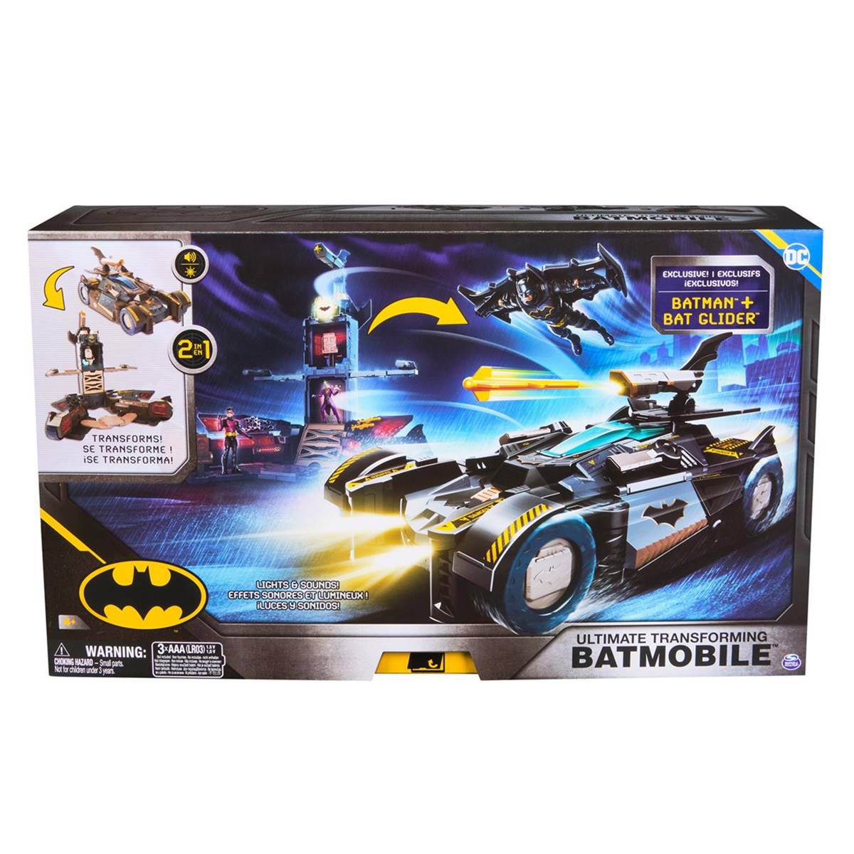 Spin Master Batman(tm) Ultimate Transforming Batmobile