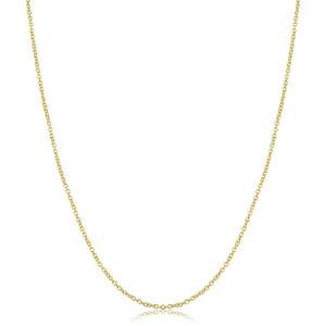 Gold Classics(tm) 14kt. Gold Filled 20in. Round Cable Necklace