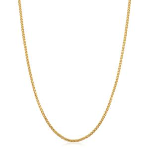 Gold Classics(tm) 14kt. Gold Filled 18in. Round Wheat Necklace