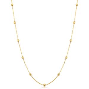 Gold Classics(tm) 14kt. Gold Filled 16in. Rosary Chain Necklace