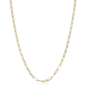 Gold Classics(tm) 18in. 10kt. Yellow Gold Paperclip Chain Necklace