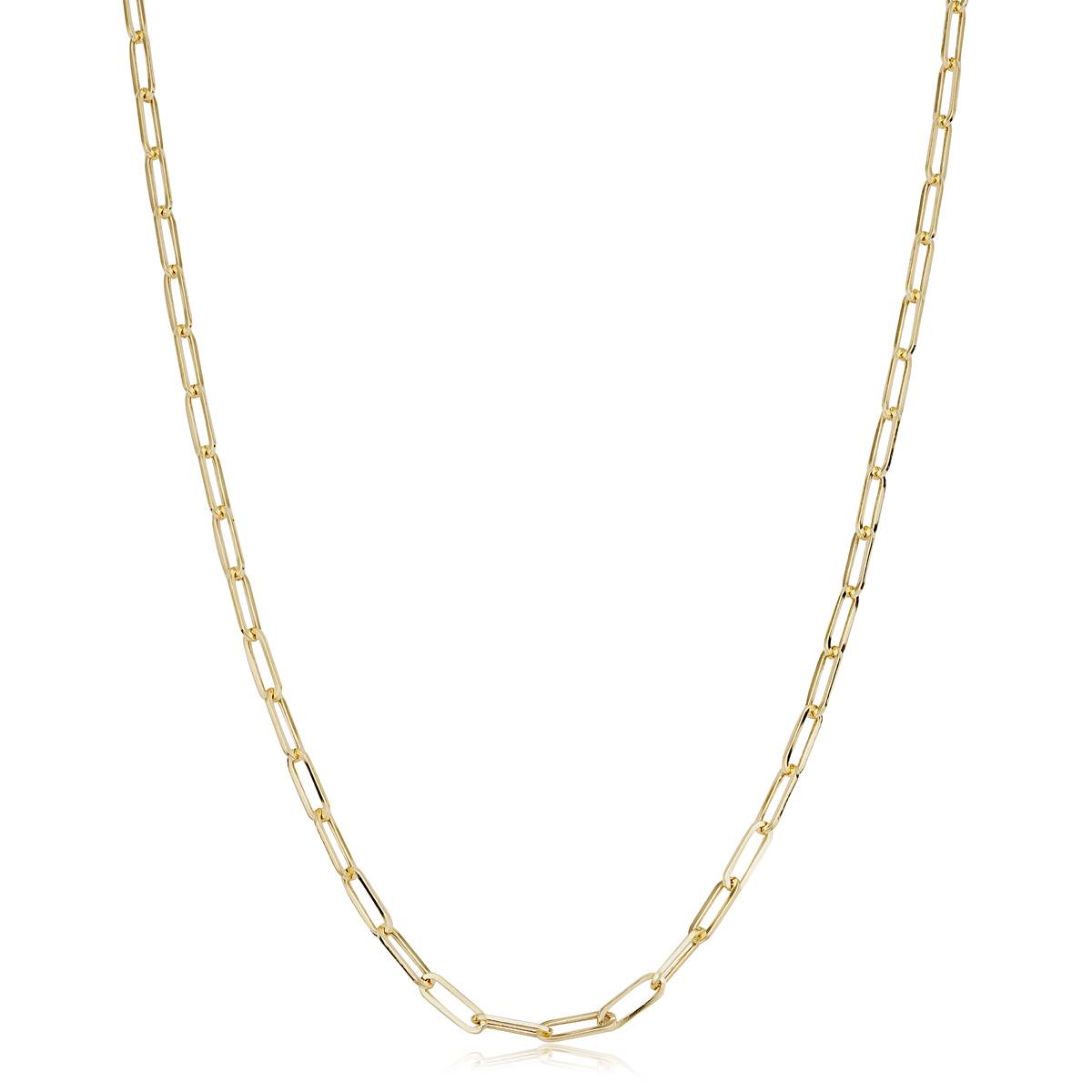 Gold Classics(tm) 20in. 10kt. Yellow Gold Paperclip Chain Necklace