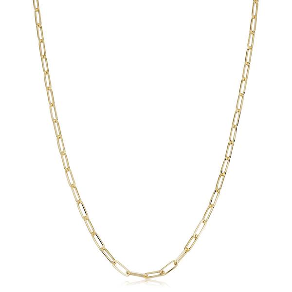 Gold Classics(tm) 20in. 10kt. Yellow Gold Paperclip Chain Necklace