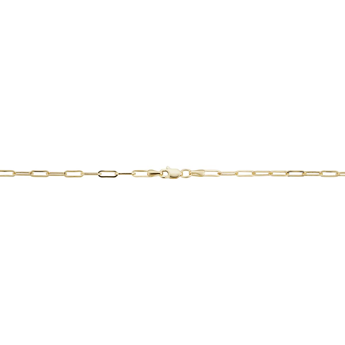 Gold Classics(tm) 20in. 10kt. Yellow Gold Paperclip Chain Necklace