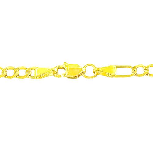 Gold Classics(tm) 10kt. Gold 20in. Figaro Necklace alternate view