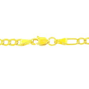 Gold Classics(tm) 10kt. Gold 20in. Figaro Necklace alternate view