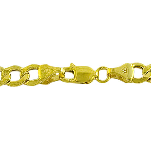 Gold Classics(tm) 10kt. Yellow Gold Curb Link Necklace