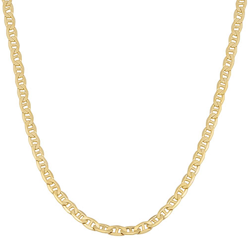 Gold Classics(tm) 10kt. Gold Marine Link Necklace