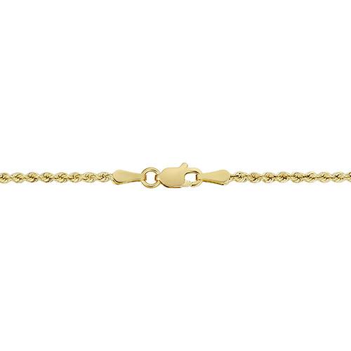 Gold Classics(tm) Gold 10kt. 18in. Rope Chain Necklace alternate view