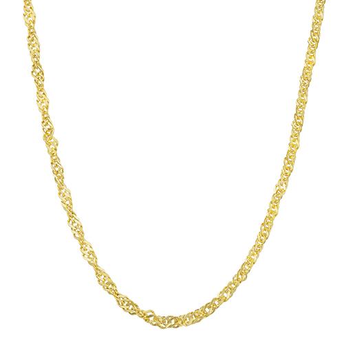 Gold Classics(tm) 10kt. Gold Hollow Chain Necklace